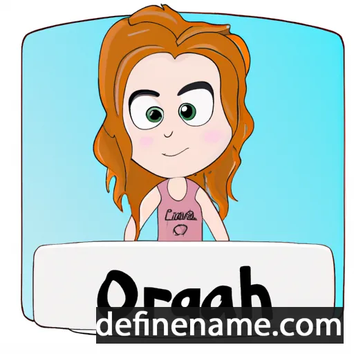 cartoon of the name Orlagh