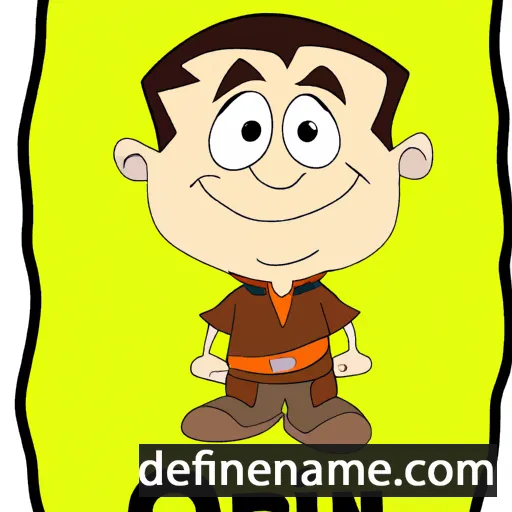 cartoon of the name Orrin