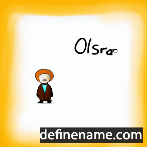 cartoon of the name Orsola