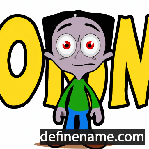 cartoon of the name Osmund