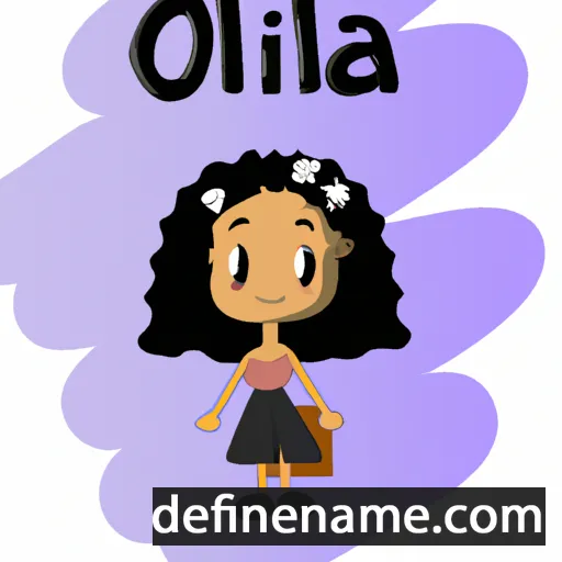 cartoon of the name Otília