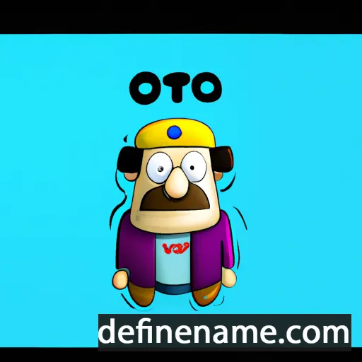 cartoon of the name Otto