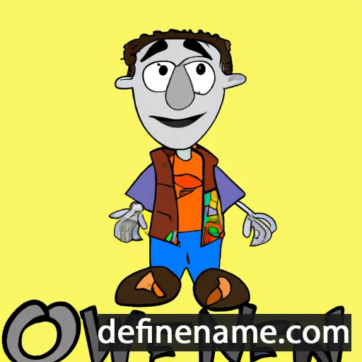 cartoon of the name Owen