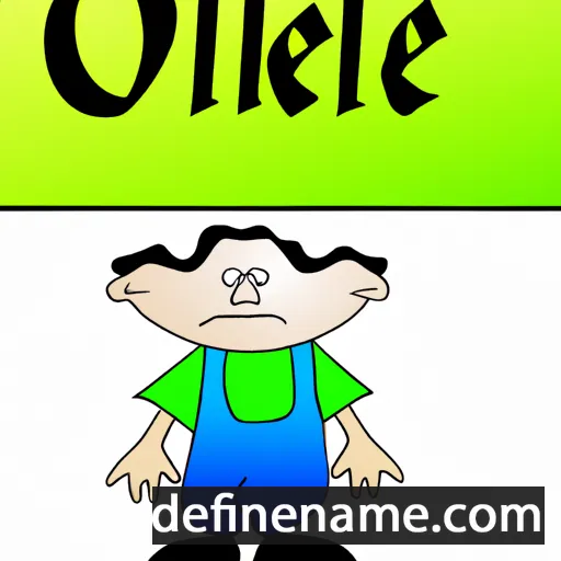 cartoon of the name Ozihel