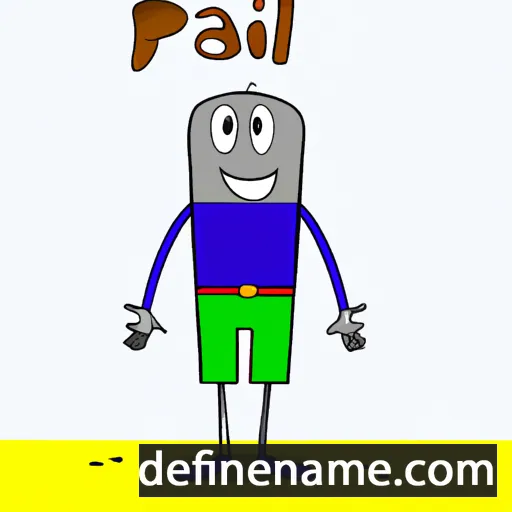 cartoon of the name Páll