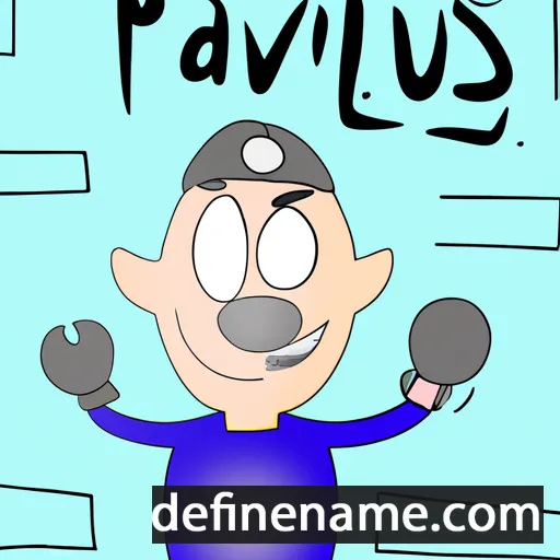 Pāvils cartoon