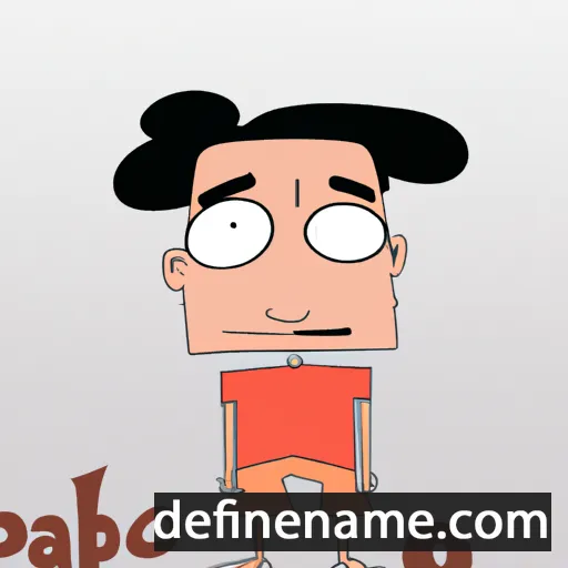 cartoon of the name Pablo