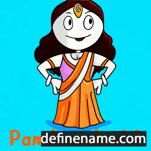 cartoon of the name Padmavati