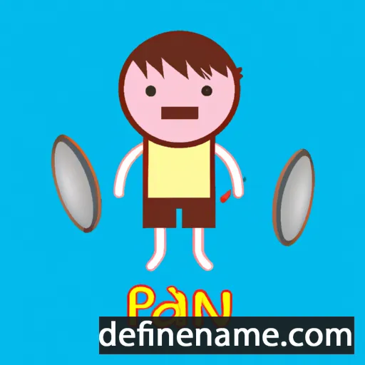 cartoon of the name Pan