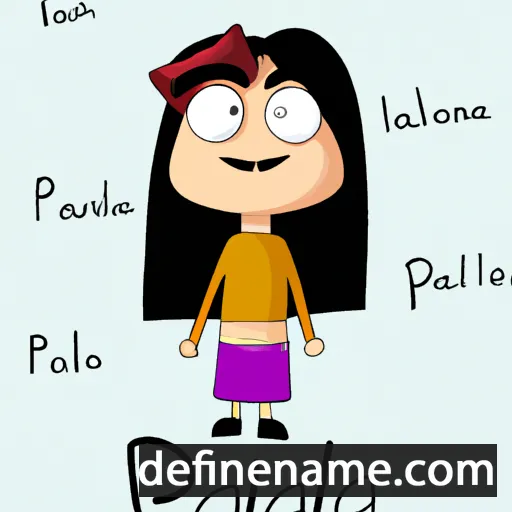 Paolina cartoon