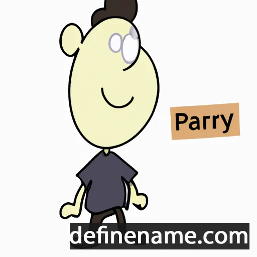 cartoon of the name Parry