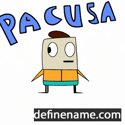 Pascual cartoon