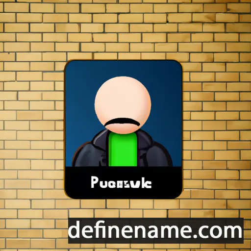 cartoon of the name Pasquale