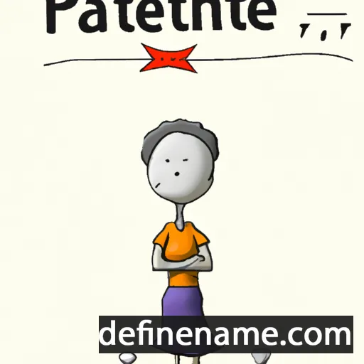 Patience cartoon