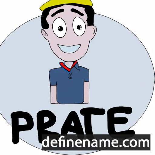 cartoon of the name Patrice