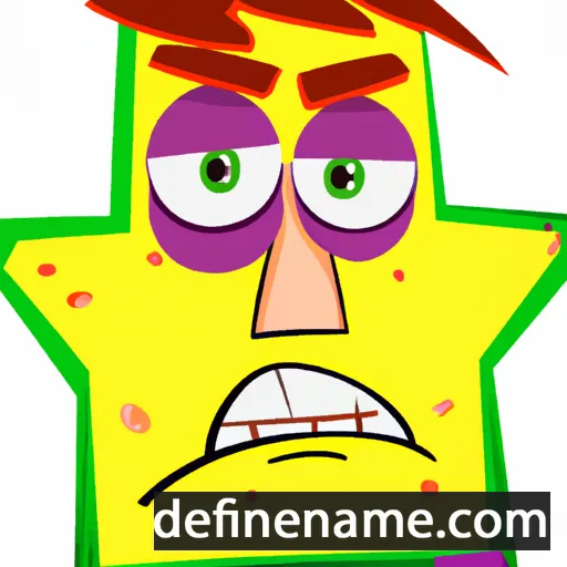 cartoon of the name Patrick