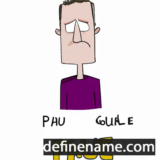 Paule cartoon