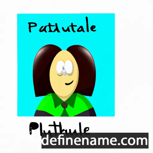 cartoon of the name Paulette