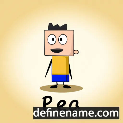 Peđa cartoon