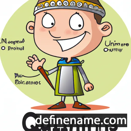 cartoon of the name Quintilianus