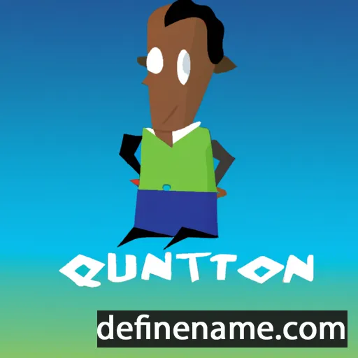 Quinton cartoon