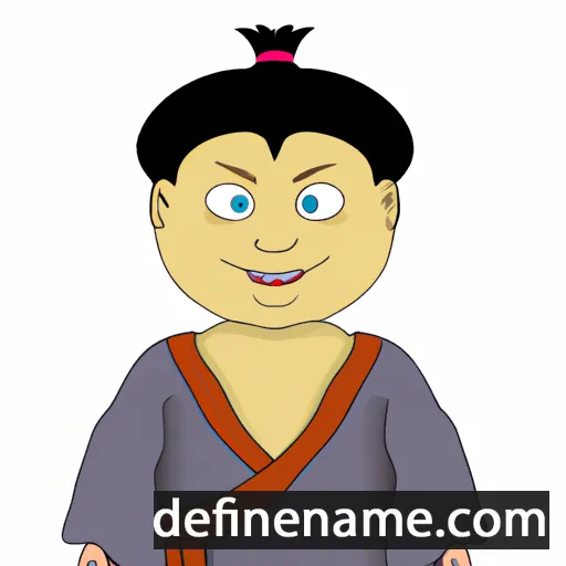 cartoon of the name Pema