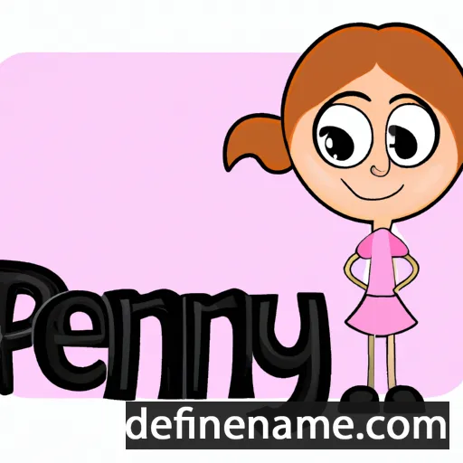 cartoon of the name Penny