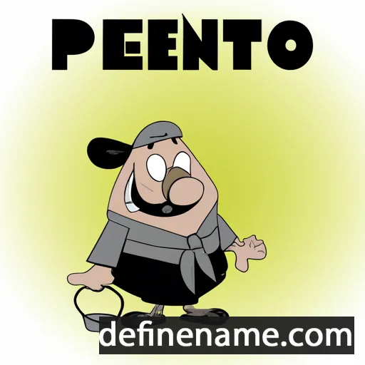 Pentti cartoon