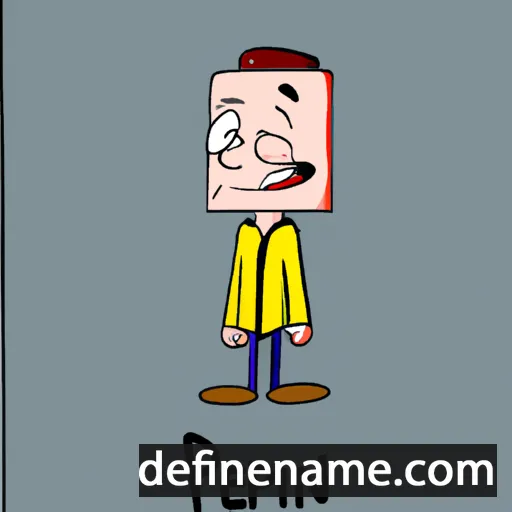 cartoon of the name Pepin