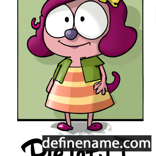 cartoon of the name Pepita