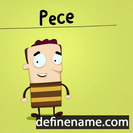 cartoon of the name Perce