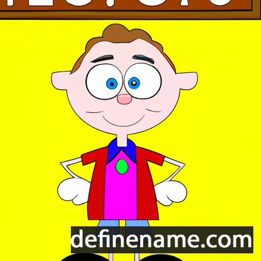 cartoon of the name Percy