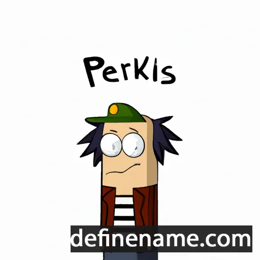 cartoon of the name Periklis