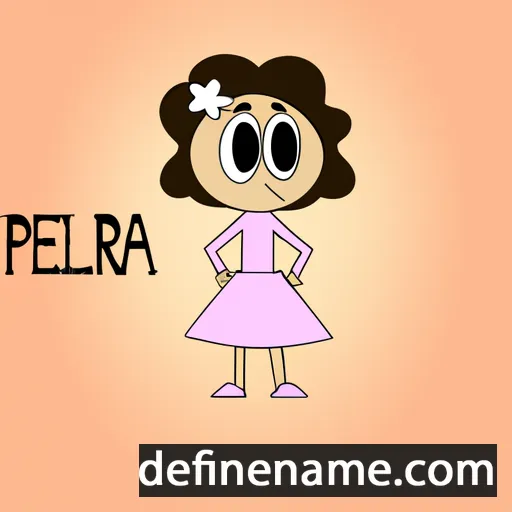 Perla cartoon