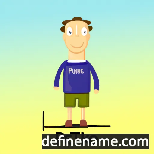 cartoon of the name Petko