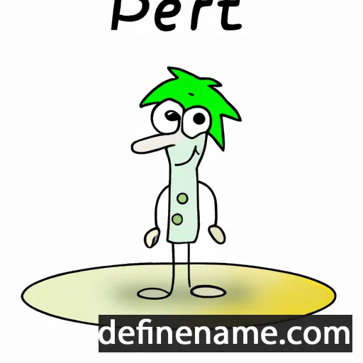 cartoon of the name Petri