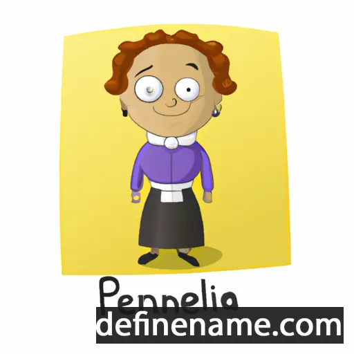 cartoon of the name Petronila