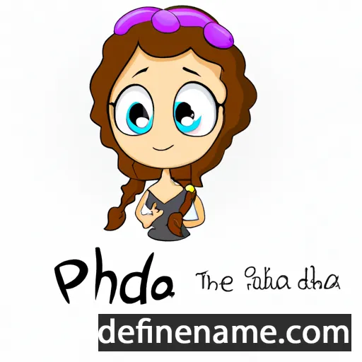 Phaidra cartoon