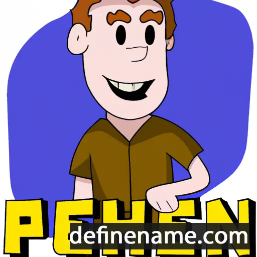 cartoon of the name Phelan