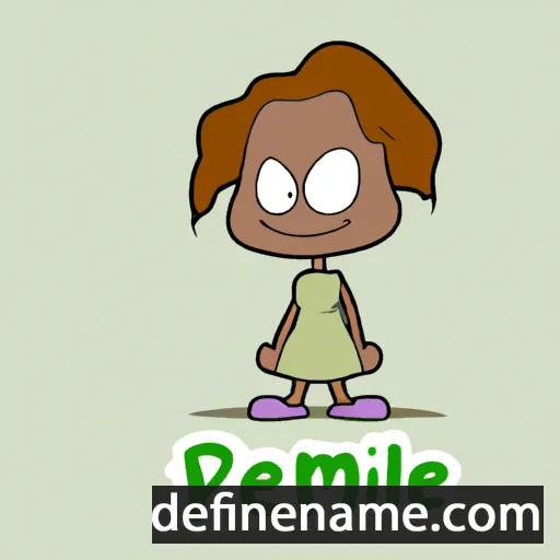 cartoon of the name Phemie