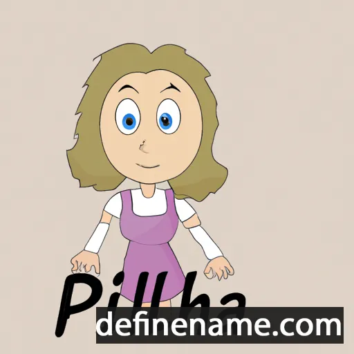 cartoon of the name Phillipa