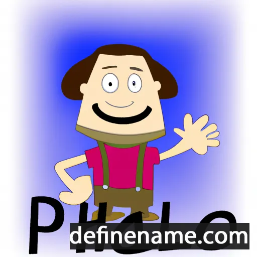 cartoon of the name Philo