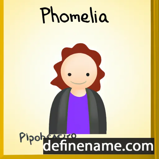 cartoon of the name Philomela