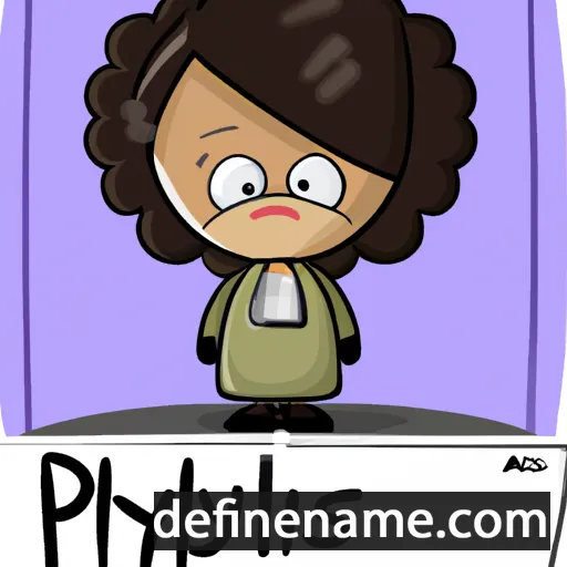 cartoon of the name Phyliss