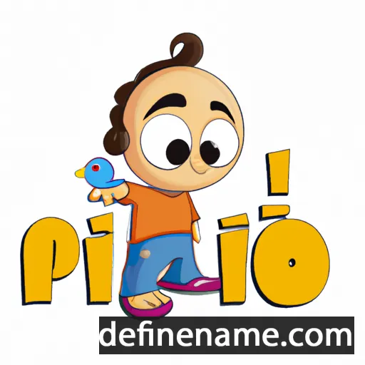 Pío cartoon