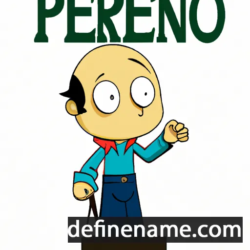 cartoon of the name Pierino