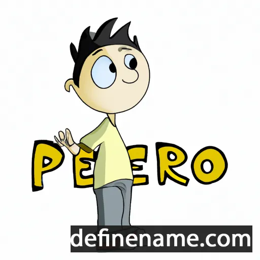 Piero cartoon