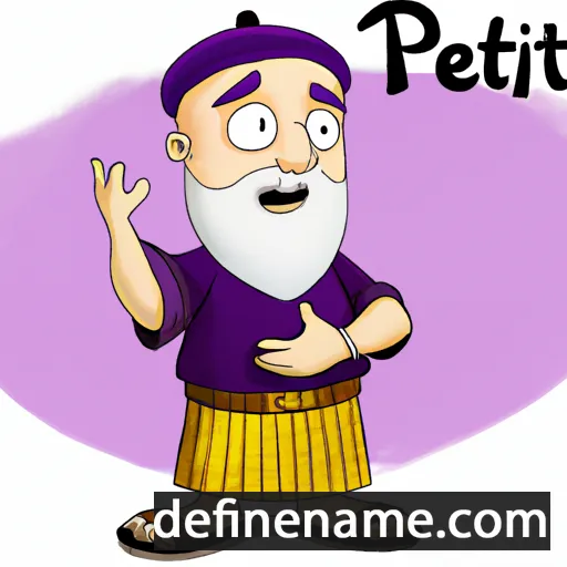 cartoon of the name Pietari