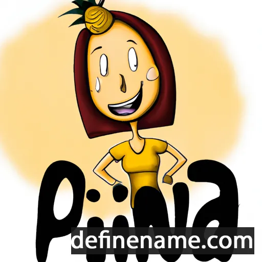 Pina cartoon