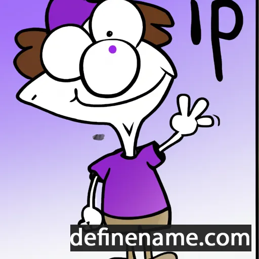 cartoon of the name Pip